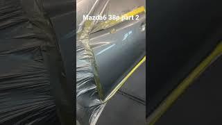 car painting Mazda 6 color code 38p part 2 #carrefinish #satajet #sikkens #ofwcanada #ofw