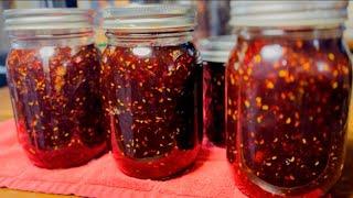 Raspberry Christmas/Yule jam/Sourdough discard day/ Scratch made on a budget