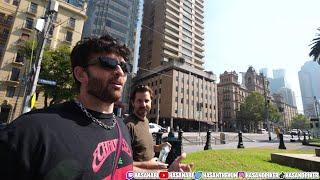 HasanAbi March 30, 2024 – IRL from Melbourne with Aleksa (BoyBoy), Stream Snipers, Gaza Protest, LSF