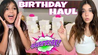 What We Got For Our Birthdays - BIRTHDAY PRESENT HAUL | Emily and Evelyn