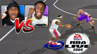 1v1 Vs My LITTLE BROTHER In THROWBACK Basketball Games