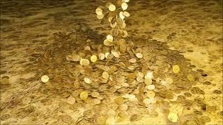 Sound of wealth coin of fortune coin sound attract money.  should watch and listen every day