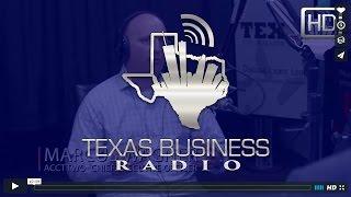 Marcus Wagner - Interviewed on Texas Business Radio