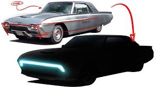 1963 Ford Thunderbird Re-design: What if Ford built it in 2020?