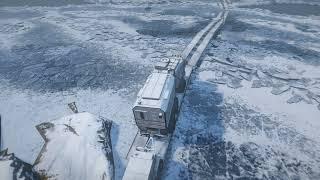 SnowRunner 2021 - Levitation Valley Bridge, Urska River, Amur