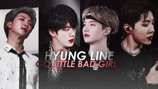 BTS ● HYUNG LINE GO LITTLE BAD GIRL