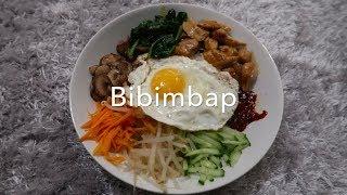 Simple and delicious Chicken Bibimbap - Korean mixed rice