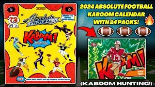 *KABOOM! 2024 ABSOLUTE FOOTBALL KABOOM CALENDAR WITH 24 PACK REVIEW!