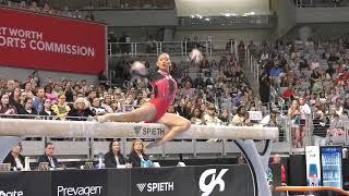 Sunisa Lee -  Balance Beam  - 2024 Xfinity U.S. Championships  - Senior Women Session 2 Day 2