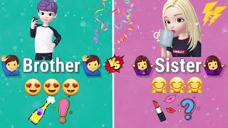 Brother vs Sister‍️|Brother style vs Sister style|