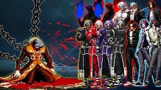 [Mugen KOF] Dragondomainlords Vs Bosses Rugal, Kyo Kusanagi, Zero Team