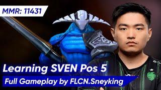  Sneyking SVEN 7.36 SUPPORT 5 Pos | Dota 2 Pro Gameplay