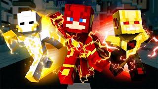 Who Is The Fastest Flash? - Minecraft Superhero Mod Speedster Races