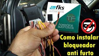 Como instalar bloqueador anti furto corta corrente    