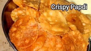 सूजी की कुरकुरी पापड़ी बनाने का तरीका | Suji Ki Crispy Papdi | Bhalla Wali Papdi | #papdi #sujipapdi