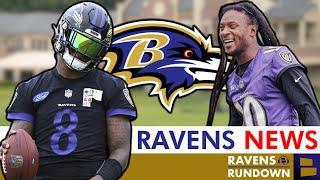 Baltimore Ravens News During OTAs on Lamar Jackson, Nate Wiggins, Derrick Henry, & DeAndre Hopkins