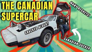 CANADIAN Super Car? - 1975 Bricklin SV-1 In ROUGH Shape!