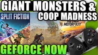 8 NEW Games on GeForce NOW! Monster Hunter, Split Fiction & More!