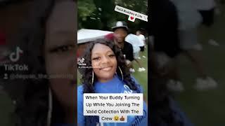 DeQuan Byrd Turns Up The Party  Outside With Janae Preston 