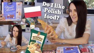  TRYING POLISH SNACKS FROM MY HUSBAND'S CHILDHOOD | New Zealander tries Polish food 
