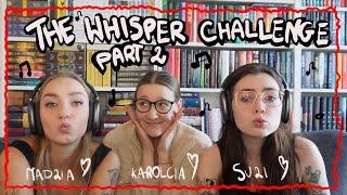  BOOKMAS 4/24  | THE WHISPER CHALLENGE part 2 Z @zaksiazkowane8428 i @getbooky