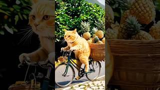 Poor Cat  Without parents  #Shorts#woodworkingartandcrafts #catlover#catcookingshow#vairalshort