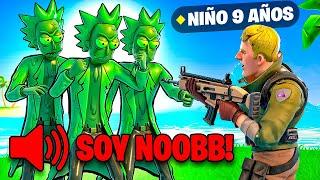 Me hago pasar por NOOB para ENTRAR al CLAN de NIÑOS TOXICOS y así reaccionan...