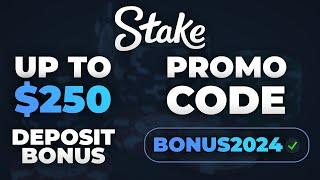 Stake Promo Code : BONUS2024 - Up To $250 or $21 Reload Bonus