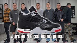 10+ Outfits feat. Jordan 4 Bred Reimagined... Are these a COP or FLOP?