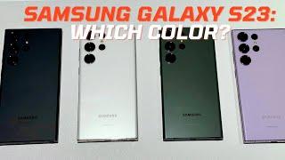 Samsung Galaxy S23 Colors: Which Color is Best?