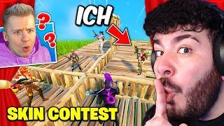 Ich gehe UNDERCOVER in ZYZTM's SKIN CONTEST und das ist passiert ... Fortnite