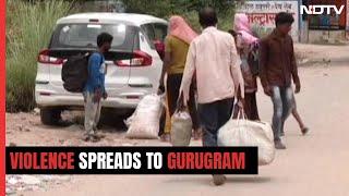 Haryana Violence: Families Pack Bags, Leave Gurugram As Communal Violence Spreads | Ground Report