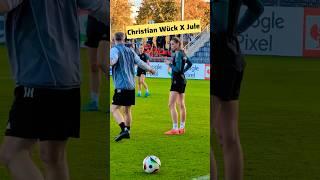 Christian Wück x Jule Brand ️ DFB Frauen Die Mannschaft Fussball Germany Women Football Team 2024