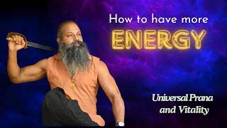 How to have more ENERGY - Understanding Essence of Prana Vitality