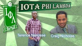 Iota Phi Lambda Honors Craig Anthony Nicholas and Terence Narcisse