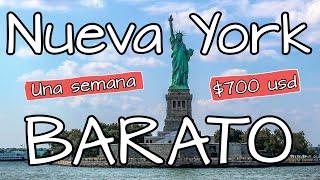 Viajar a Nueva York Barato 2021  ¿Cuánto cuesta ir a Nueva York una semana?  New York presupuesto