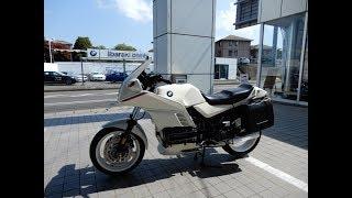 動態チェック。1993 K100RS16Vをライドする。