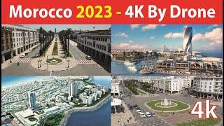 Morocco 4K By Drone 2023 - Rabat City , Casablanca City