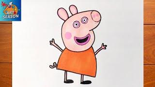 How to Draw Peppa Pig Step by Step