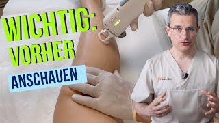 Haarentfernung mit Laser oder IPL: Ablauf, Erfolge, Risiken und Tipps von Dr. Robert Kasten, Mainz