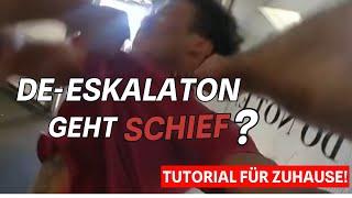 SCHÜTZE dich vor dem HINTERHALT - Krav Maga Defense Drill: Deeskalation/  Sicherheit. Tutorial Tipps