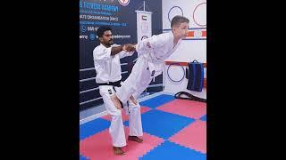 KARATE &KICKBOXING CENTER ️0556891714#umf #uaeajman #uaeschools #trending #karateka