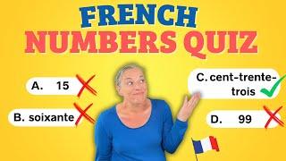 French Numbers Quiz, what's your score?