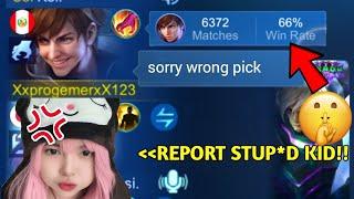 I PRETEND WRONG PICK GUSION (this girl think im noob)