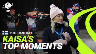 World Cup 24/25 Kontiolahti: Top Moments by Kaisa Makarainen