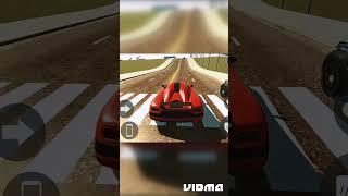 super car vs police car race in game #shorts #ytshorts #trending #viral #racing