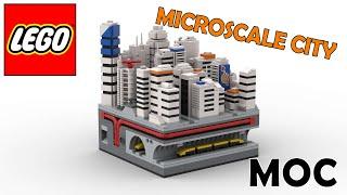 Lego MOC - Miscroscale City - Digital Speed Build