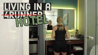 Trading the 4Runner for a hotel room (in the middle of nowhere, Texas) | Behind the scenes