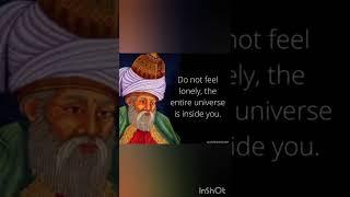 rumi quotes in english/ quotes whatsapp status