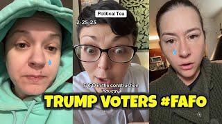 WHITE MAGA Breakdown in Tears After Massive Job Loss Regrets Voting Trump #fafo season